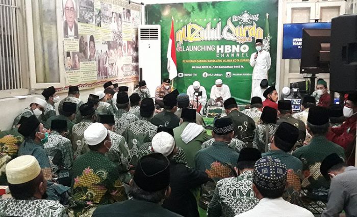 Peringatan Nuzulul Quran, PCNU Surabaya Launching HBNO TV