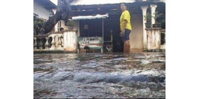 Banjir Rendam Tiga Kecamatan di Mojokerto
