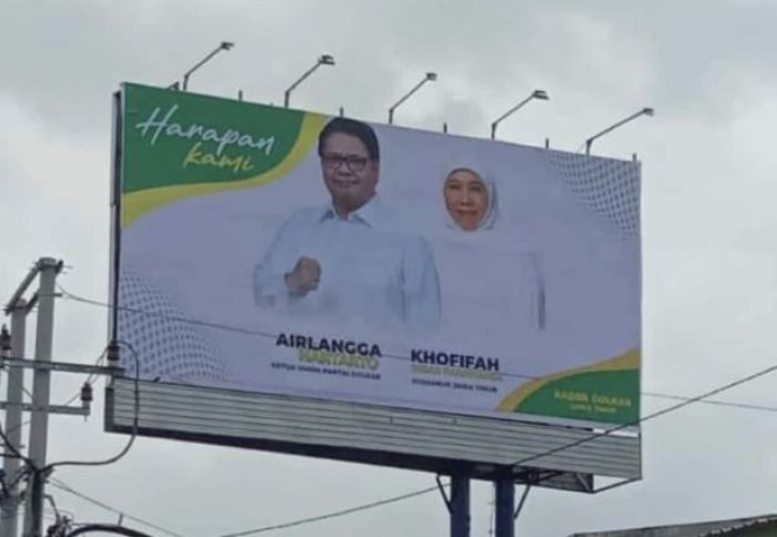 Rebutan Khofifah: Prabowo, Erick, dan Airlangga, Perang Baliho