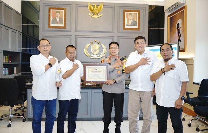 Dicontoh Daerah Lain, Program Mobil Vaksin Keliling Polrestabes Surabaya Diapresiasi PWI Jatim