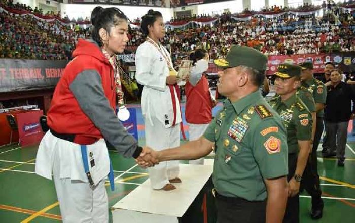 Kowal Armatin Juara Dua Final Karate Danjen Kopassus