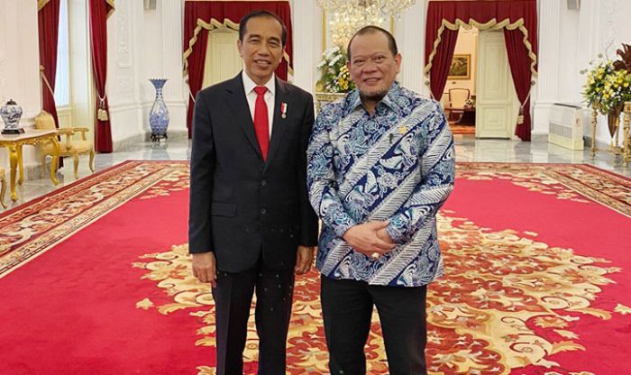 Sampaikan Aspirasi Rakyat di Daerah, Ketua DPD Temui Presiden