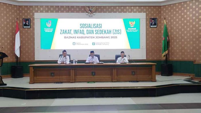 Gelar Sosialisasi, Baznas Jombang Perkuat Sinergi dengan Camat dalam Pengelolaan Dana Umat