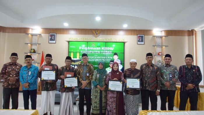 Empat Kelompok Bimbingan Haji dan Umroh di Tuban Terima Izin Operasional, Begini Pesan Kemenag Jatim