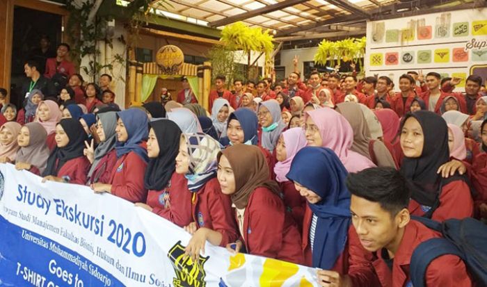 Kuatkan Karakter Entrepreneur, 200 Mahasiswa Umsida Kunjungi C59 di Bandung​