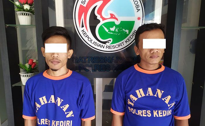 Edarkan Sabu, Dua Pria di Kediri Ditangkap Polisi