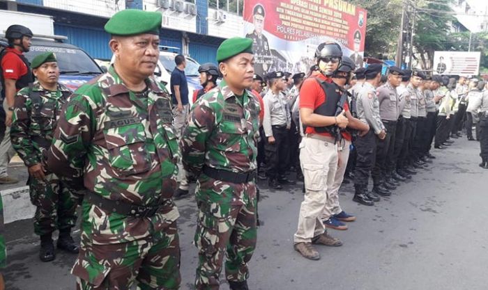 Danramil Krembangan Hadiri Upacara Ops Lilin Pengamanan Nataru