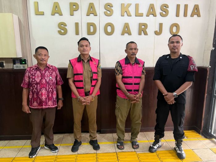 Kejari Sidoarjo Tahan Kades Sidokerto dan Ketua Tim 9 Penjualan Aset TKD