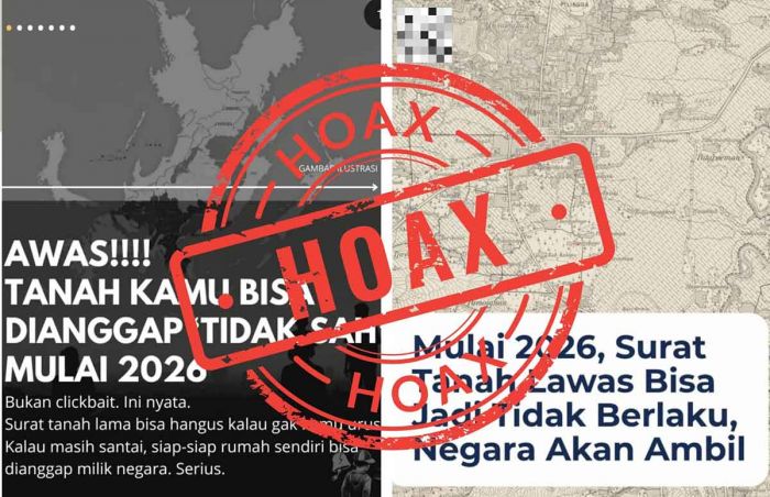 Berikut Klarifikasi Kementerian ATR/BPN soal Isu 2026 Tanah Tak Bersertifikat Diambil Negara Berikut Klarifikasi Kementerian ATR/BPN soal Isu 2026 Tanah Tak Bersertifikat Diambil Negara