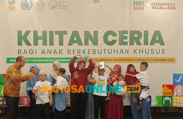 DWP Kemensos Gelar Khitan Ceria saat Peringati Hari Disabilitas Internasional