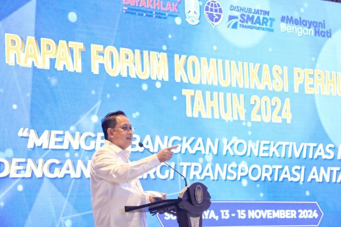 Di Rapat Forum Komunikasi Perhubungan 2024, Pj Adhy Optimis Buhakan Rekomendasi Strategis