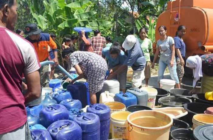 Kekeringan Melanda Lamongan, 56 Desa Krisis Air