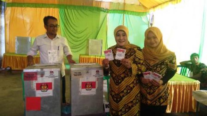 Istri Calon Bupati Jombang Nyono Suharli Optimis Paslon Nomor 2 Menang