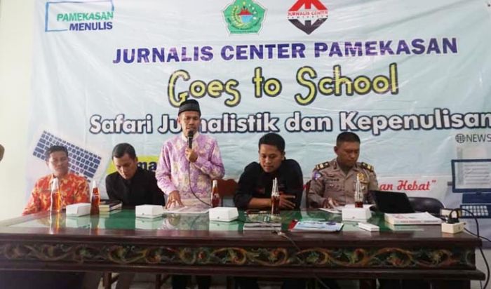 Gandeng Satlantas Polres Pamekasan, Jurnalis Center Gelar Safari Jurnalistik