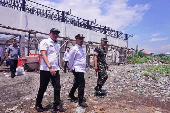 Perkuat Dukungan Program Nasional, Pemkot Pasuruan Tinjau Pembangunan Koperasi Merah Putih