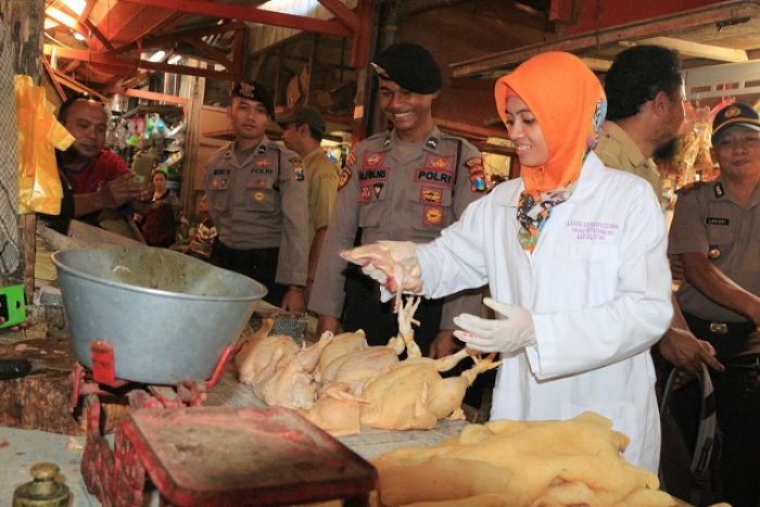 Mencurigakan, Daging Ayam Diduga Mengandung Formalin