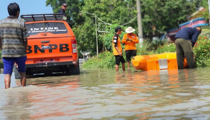 Banjir Rendam Dua Desa di Jombang, BPBD Kirim Air Bersih