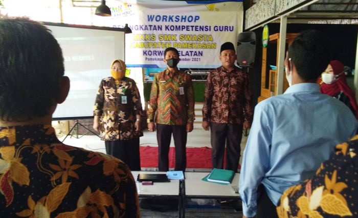 MKKS SMK Swasta Pamekasan Gelar Workshop Peningkatan Kompetensi Guru