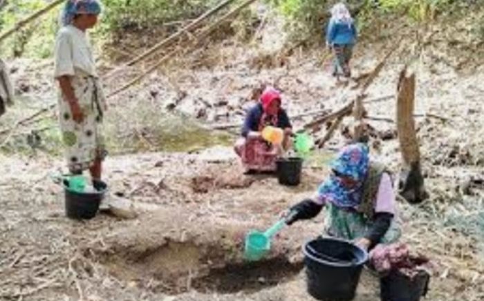 Musim Kemarau Tiba, Warga Desa Montorna Mulai Krisis Air Bersih