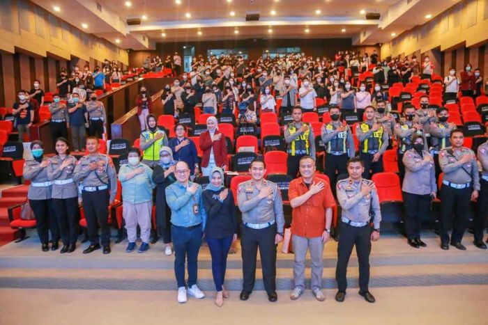 Polrestabes Surabaya Percayakan Mahasiswa Sebagai Influencer Ketertiban Berlalu Lintas