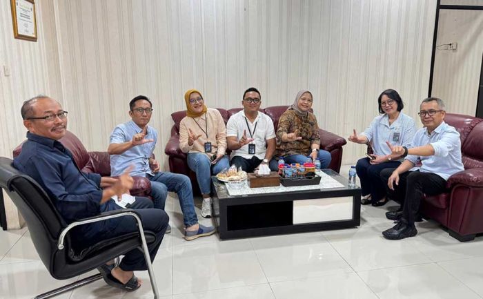 Sinergi Pengelolaan Aset, Asset Dept Head Bank Mandiri Kunjungan ke Kantah Kabupaten Pasuruan