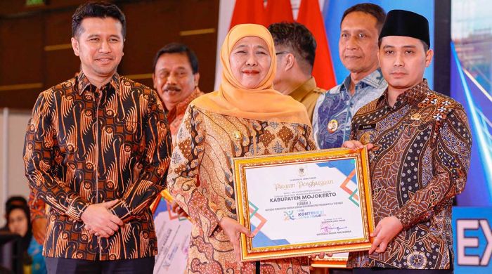 Pemkab Mojokerto Raih Penghargaan dari Pemprov Jatim