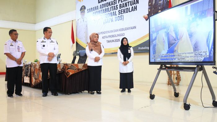 SAPA BOS 2026 Diluncurkan, Pemkot Probolinggo Perketat Transparansi Dana Sekolah