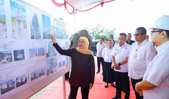 Tinjau Pembangunan MPRP, Gubernur Khofifah Apresiasi Budayawan Pejuang Peradaban Tinjau Pembangunan MPRP, Gubernur Khofifah Apresiasi Budayawan Pejuang Peradaban