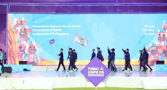 Pornas XVII Korpri Resmi Dibuka, Kementerian ATR/BPN Siap Rebut Juara di 7 Cabang Olahraga