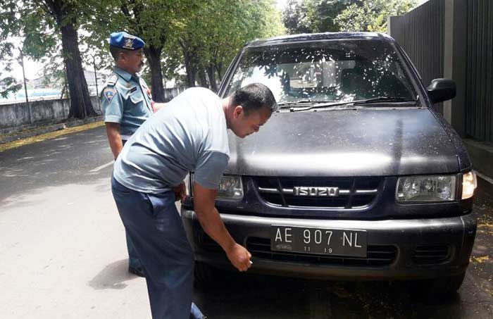 POM Koarmatim Gelar Gaktib di Jalan Patiunus