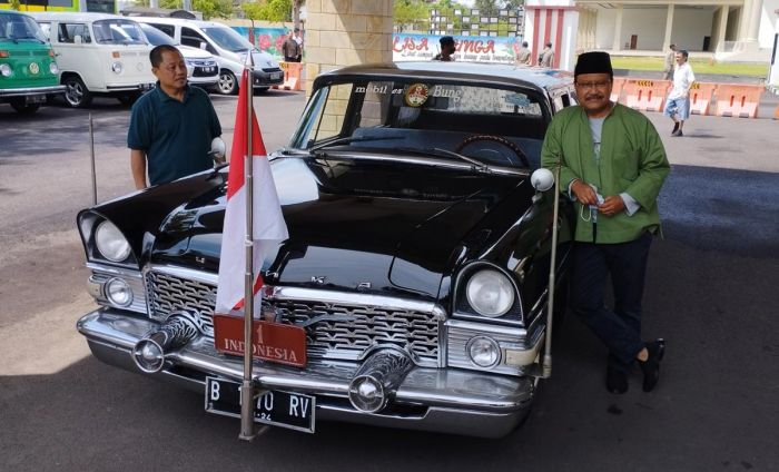 Hadiri Gathering PPMKI, Gus Ipul Terinspirasi Koleksi Mobil Antik untuk Rawat Heritage Kota Pasuruan