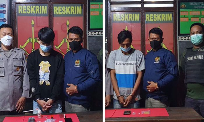 Dua Budak Sabu di Jombang Dicokok Polisi
