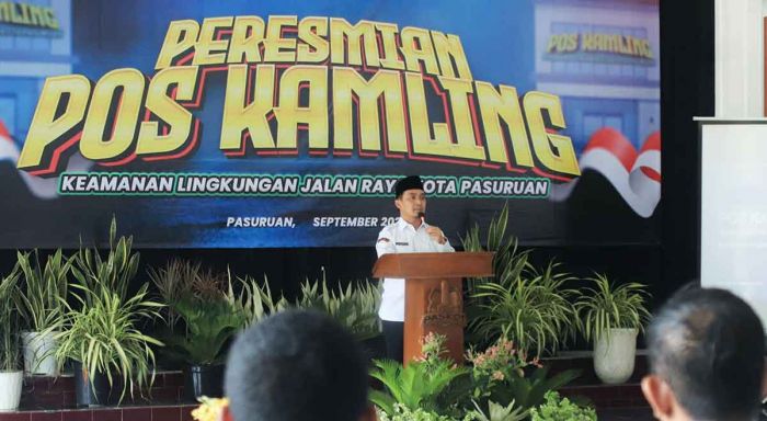 Dukung Penguatan Pos Kamling dan Kompak, Pemkot Pasuruan Komitmen Wujudkan Kota Aman