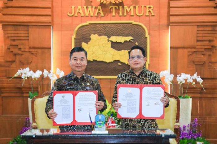 Kuatkan Sinergi Pembangunan, Pemprov Jatim dan DKI Jakarta Tandatangani Adendum Kesepakatan Bersama