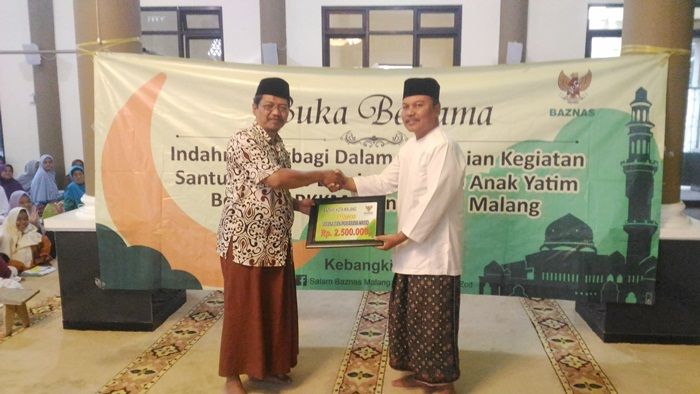 Hari Kelima, Roadshow Santunan Baznas Kota Malang Jujuk di Arjowinangun