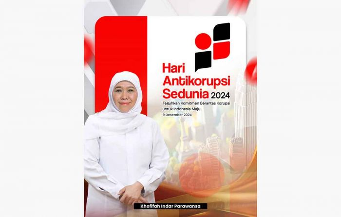 Khofifah Ajak Masyarakat Bersatu Tangkal Praktik Korupsi Sejak Dini saat Peringati Hakordia 2024