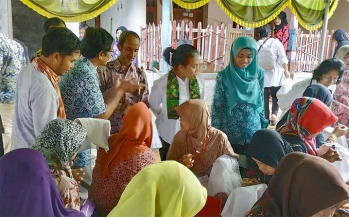 Rombongan Istri Menteri dan Staf Kepresidenan Kagumi Batik Podhek Pamekasan