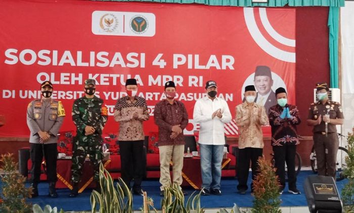 Ketua MPR RI Sosialisasi Empat Pilar di Kampus Yudharta, Sekaligus Resmikan Gedung 