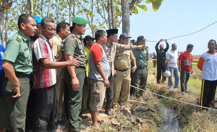 Ternyata Semburan Air Sumur di Ngawi Membawa Duka Tersendiri bagi Pemilik Sawah