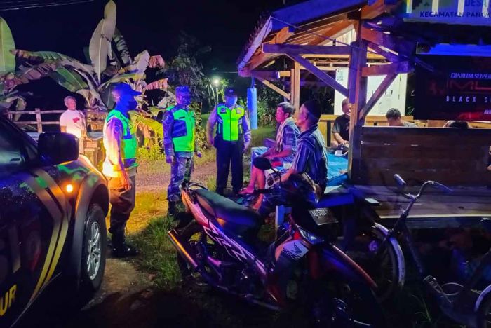 Antisipasi Terjadinya Balap Liar, TNI-Polri di Ngawi Gelar Patroli Kamtibmas
