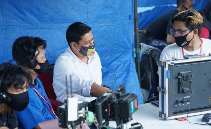 Ikut Shooting, Wali Kota Kediri Harapkan Film Yowis Ben 3 Jadi Ajang Promosi Daerah