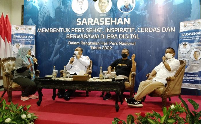 Peringati HPN, PWI Ngawi Gelar Sarasehan Hadirkan Bupati Ony dan Dahlan Iskan