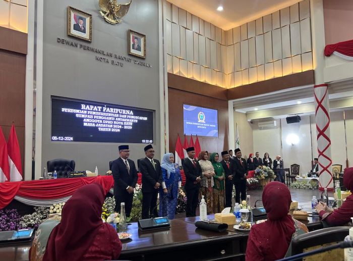 Empat Anggota DPRD Kota Batu Jalani Sumpah Pengganti Antarwaktu