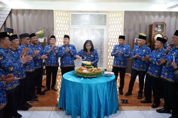 Pj Wali Kota Kediri Apresiasi Kinerja Pegawai di HUT ke-53 Korpri