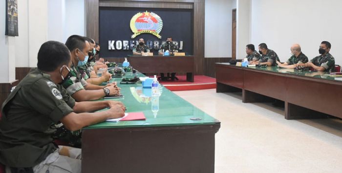 Optimalisasi Sistem Informasi dan Keamanan Siber, Korem 084/BJ Terima Kunjungan Tim Kajian Strategis