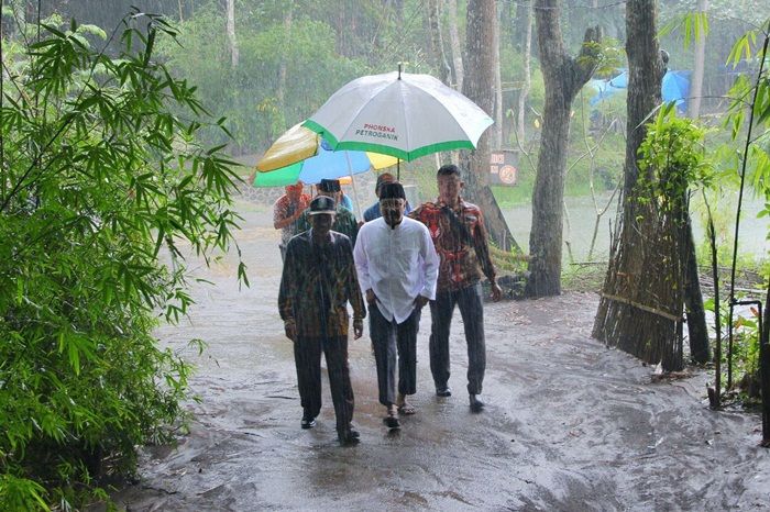 Tanpa Kerahkan Massa, Gus Ipul Kampanye di Boon Pring Turen Malang