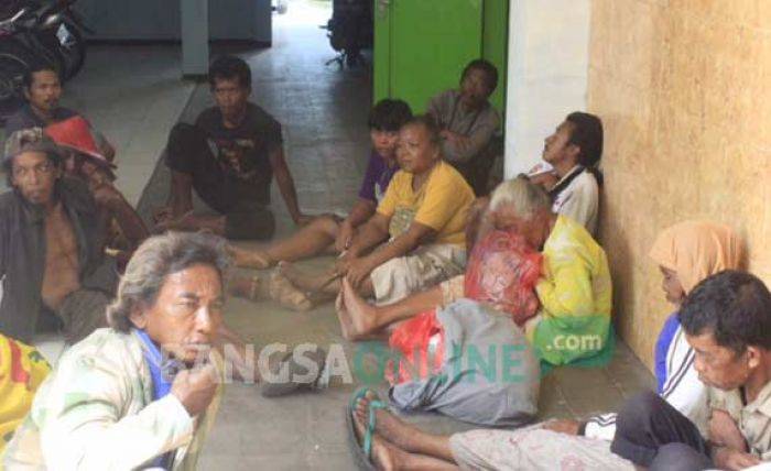 Belasan Gepeng di Kota Kediri Terjaring Razia