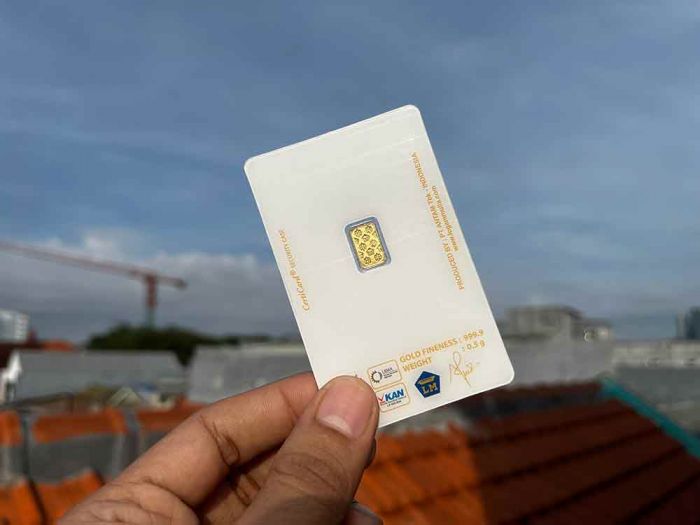 Update Harga Emas Antam Terbaru Hari Ini, 1 Gram Naik Rp8 Ribu