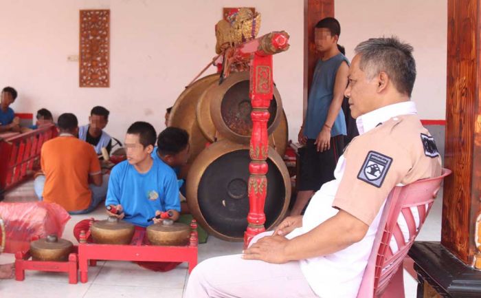 Lapas Kediri Hidupkan Seni Gamelan untuk WBP