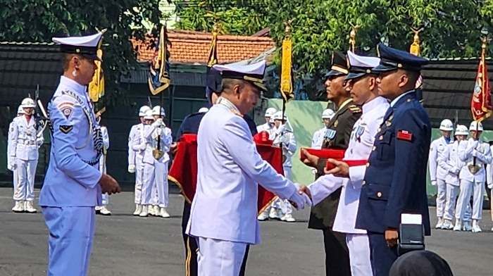 ​HUT Ke-79 TNI di Surabaya, Pangkoarmada II: Transformasi TNI Menuju Kekuatan Pertahanan Modern